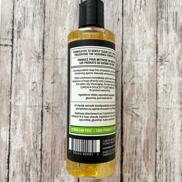 Caron & Doucet Cuisine Cast Iron Soap 100% Natural Paraben Free NEW - Picture 7 of 7